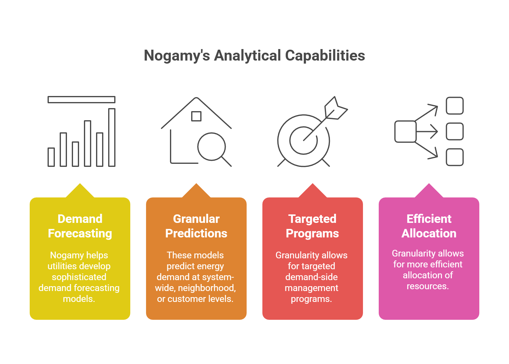 Nogamy's Analytical Capabilities